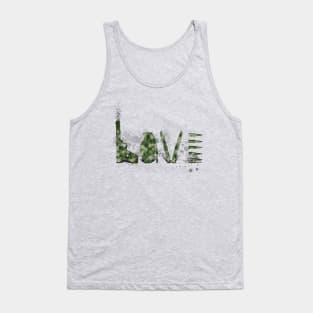 Love and War - Pixelated Tank Top